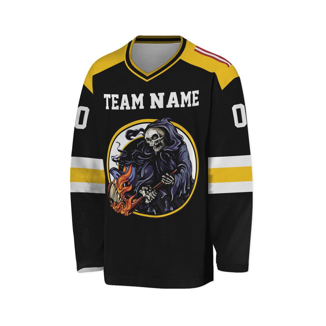 Custom_Famous_Reaper_Hockey_Team_Brown_Bears_Black_and_Yellow_I2.mockup_2-DPZmN